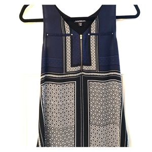 Express sleeveless zip Hudson tank